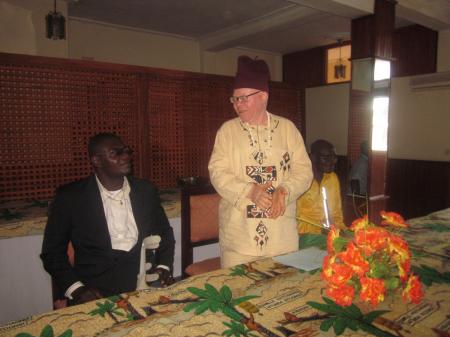 Hervé NGOYO et JJ NDOUDOUMOU le président du CNPC